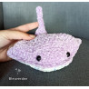 Amigurumi raie manta  , Peluche raie au crochet