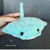 Amigurumi raie manta  , Peluche raie au crochet