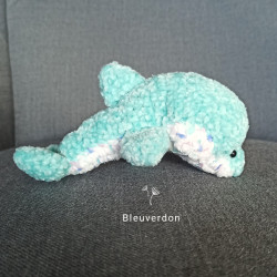 Amigurumi dauphin  , Peluche dauphin au crochet