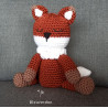Amigurumi renard  , Peluche renard au crochet