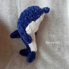 Amigurumi dauphin  , Peluche dauphin au crochet