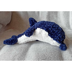 Amigurumi dauphin  , Peluche dauphin au crochet