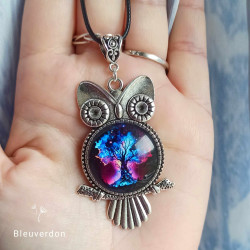 Collier fantaisie chouette...