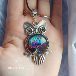 Collier fantaisie chouette...