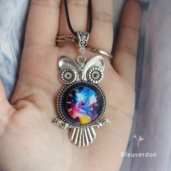 Collier fantaisie chouette...