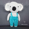 Amigurumi koala , peluche koala au crochet