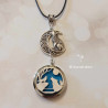 Collier aromathérapie loups