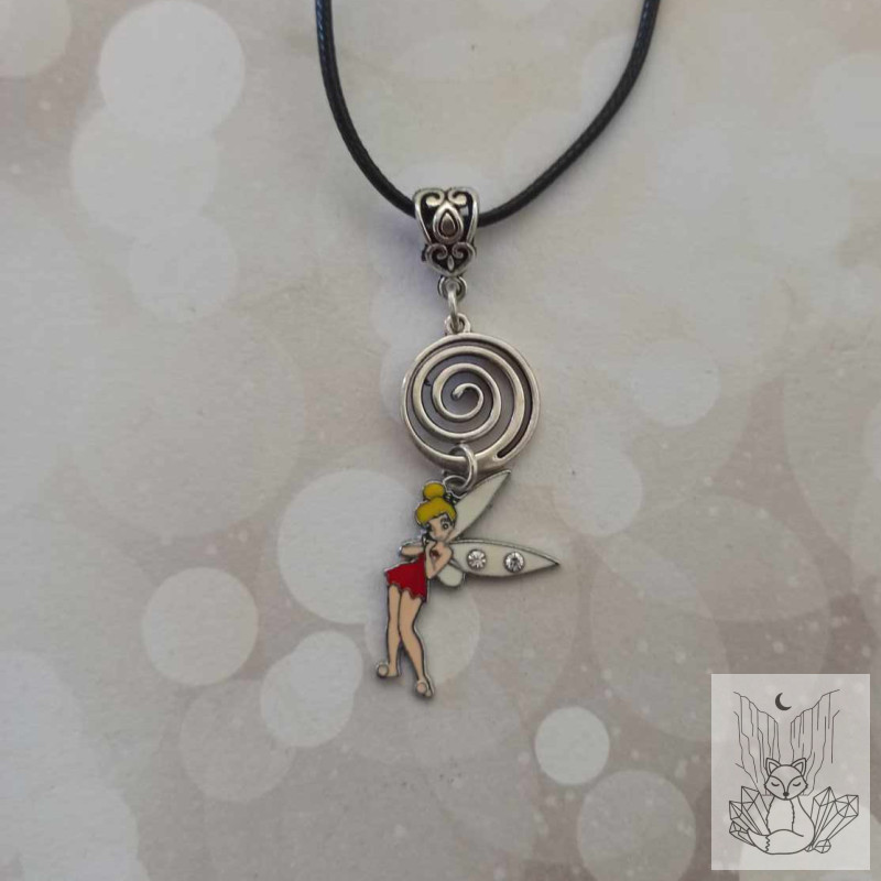 Collier fantaisie fée