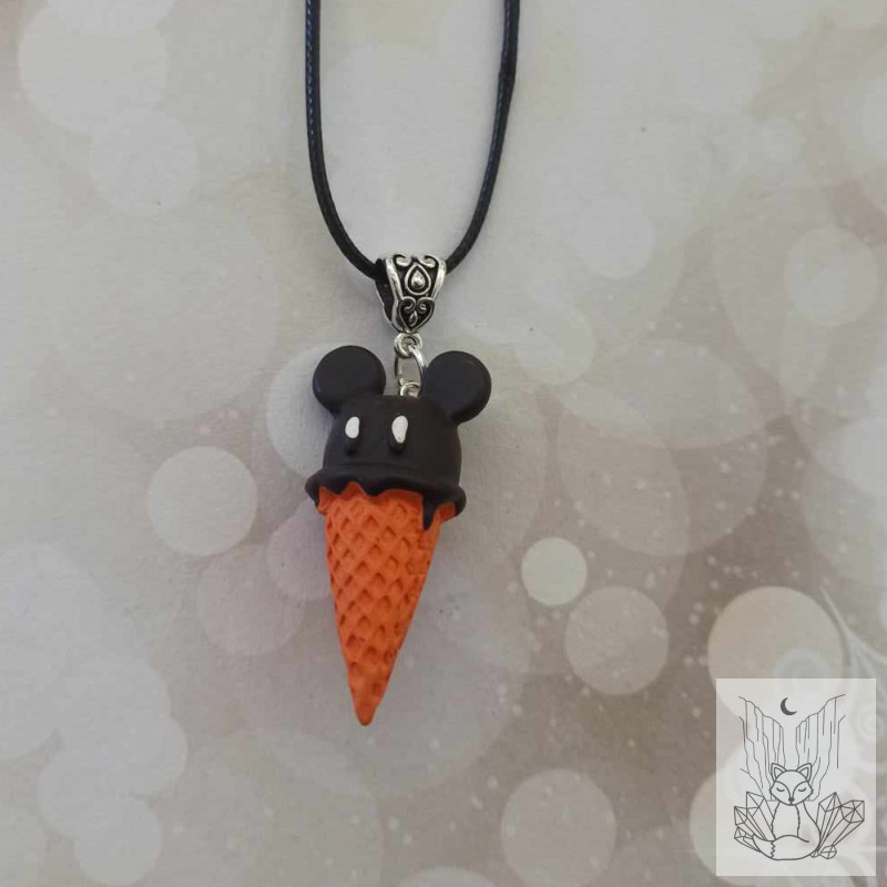 Collier fantaisie glace