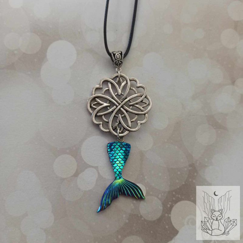 Collier fantaisie queue de sirène