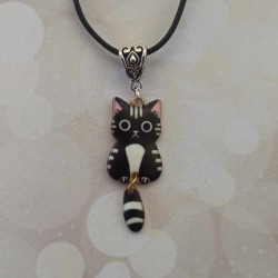 Collier fantaisie chat