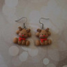 Boucles d'oreilles rennes de noel