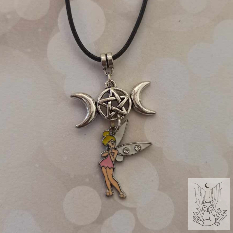 Collier fantaisie fée