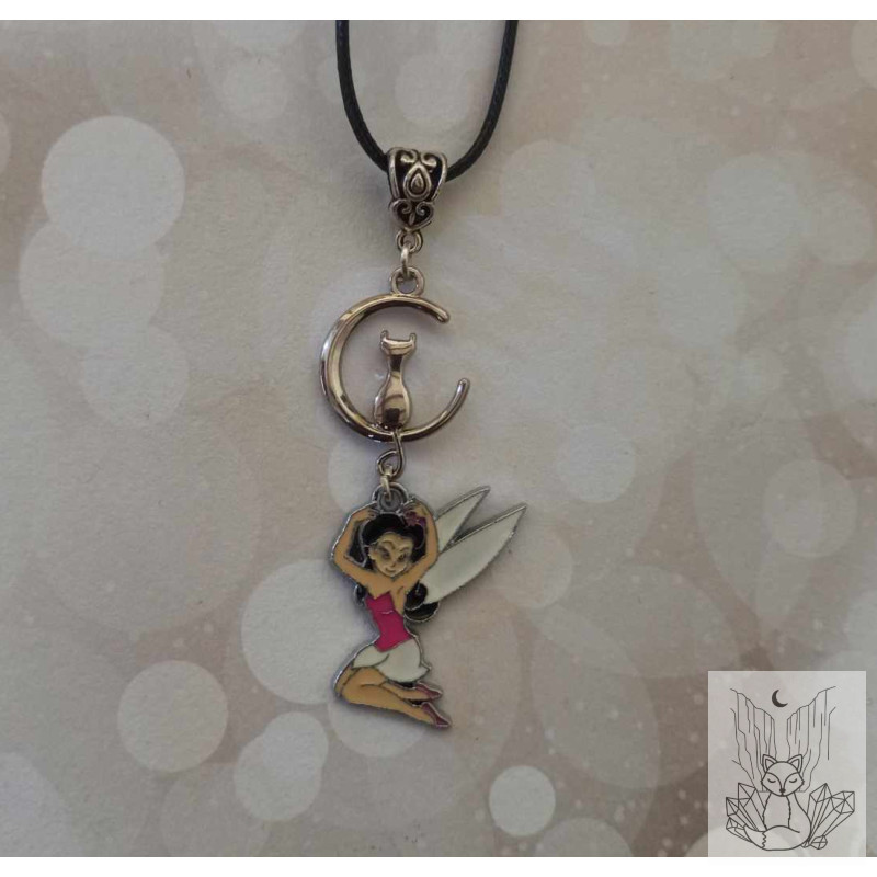 Collier fantaisie fée