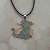 Collier fantaisie dragon