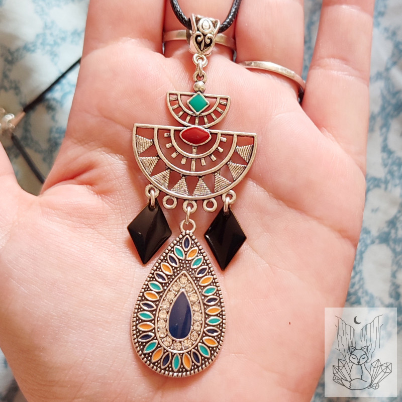 Collier fantaisie ethnique