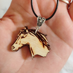 Collier fantaisie cheval en...