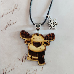 Collier fantaisie renne de...