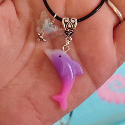Collier fantaisie dauphin