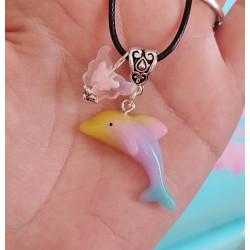Collier fantaisie dauphin