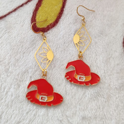 Boucles d'oreilles chapeaux...