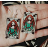 Boucles d'oreilles tarot