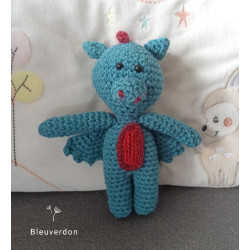 Amigurumi  dragon . Peluche...