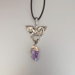 Collier renard celtique et...