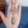 Collier arbre de vie et labradorite