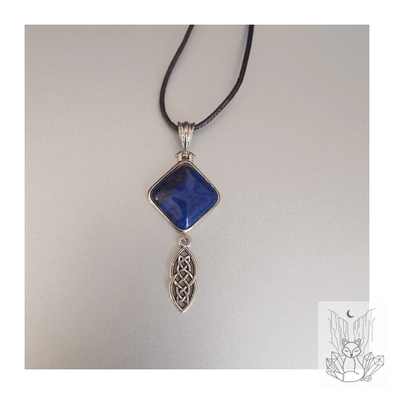 Collier celtique lapis-lazuli