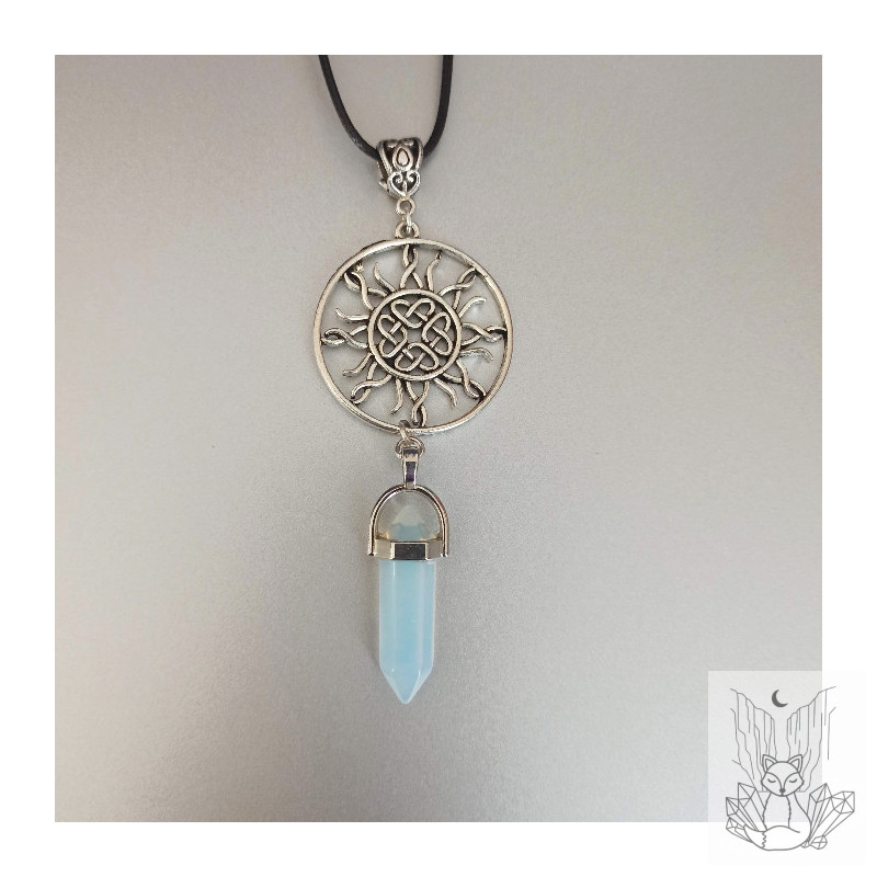Collier soleil celtique