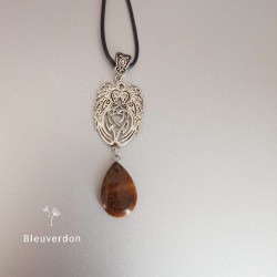Collier celtique oeil de tigre