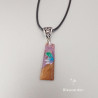 Collier en résine carpe koi