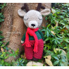 Amigurumi grand renne au crochet , Peluche renne
