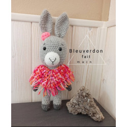 Amigurumi âne au poncho....