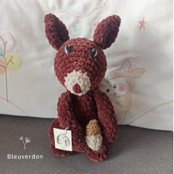 Amigurumi écureuil laine...
