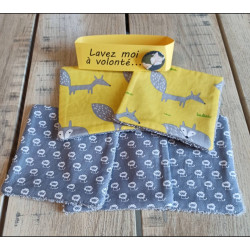 Lot de 5 grandes lingettes...