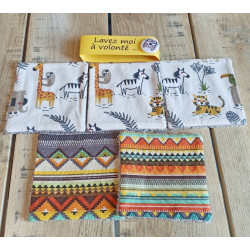 Lot de 5 grandes lingettes...