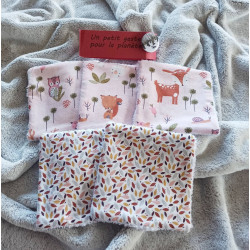 Lot de 5 grandes lingettes...
