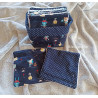 10 grandes lingettes démaquillantes + panier