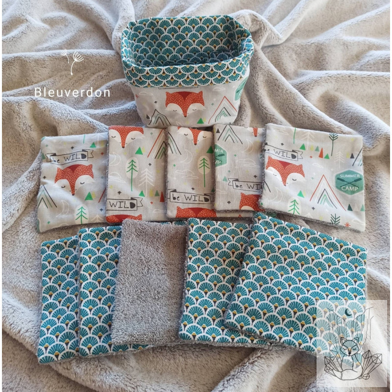 copy of 10 grandes lingettes démaquillantes + panier