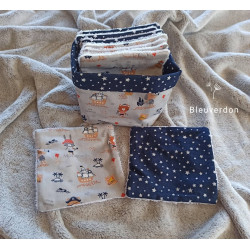 10 grandes lingettes...