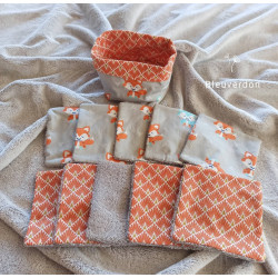 10 grandes lingettes...