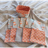 10 grandes lingettes démaquillantes + panier