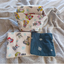 10 grandes lingettes...