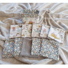 10 grandes lingettes démaquillantes + panier