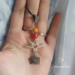 Collier fantaisie chouette