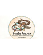 Bracelets fantaisie et minéraux faits main - Bleuverdon